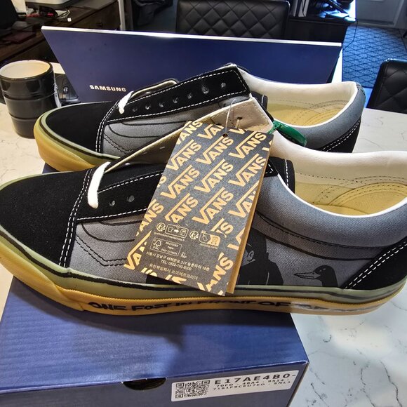 Yusuke Hanai × Vans Premium Old Skool Hanai Black VN000D56BN5 Men's Size 10 NEW - Picture 2 of 11